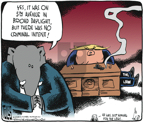 Tom Toles on Wednesday November 13, 2019 Comic Strip