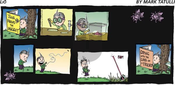 Lio on Sunday April 14, 2013 Comic Strip