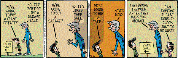 Grand Avenue on Wednesday May 22, 2013 Comic Strip