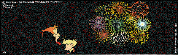 Red and Rover on Wednesday July 4, 2018 Comic Strip