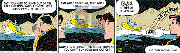 Rip Haywire on Tuesday November 7, 2017 Comic Strip