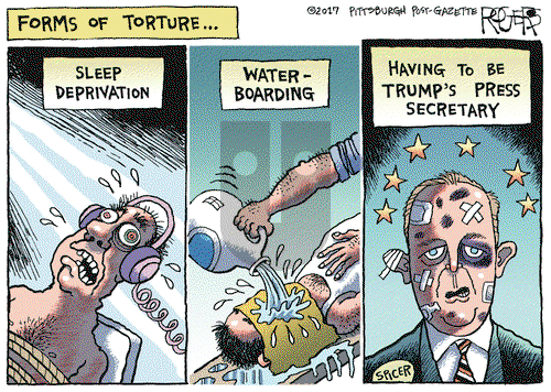 Rob Rogers on Thursday January 26, 2017 Comic Strip