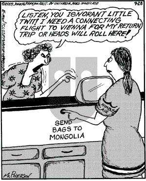 Close to Home on Monday September 28, 2009 Comic Strip