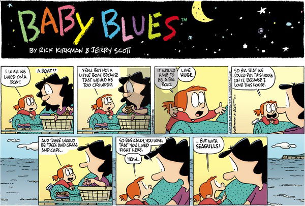 Baby Blues on Sunday November 11, 2007 Comic Strip