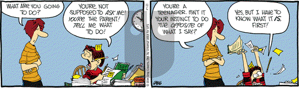 The Buckets on Saturday December 6, 2014 Comic Strip