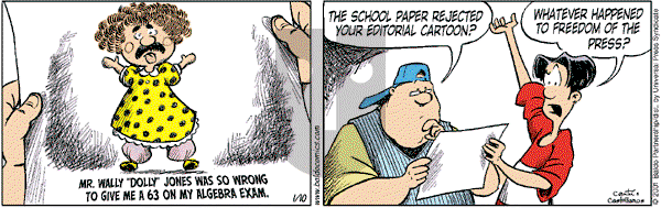Baldo - Wednesday January 10, 2001 Comic Strip