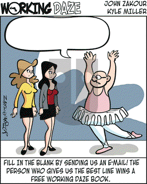 Working Daze on Saturday August 25, 2007 Comic Strip