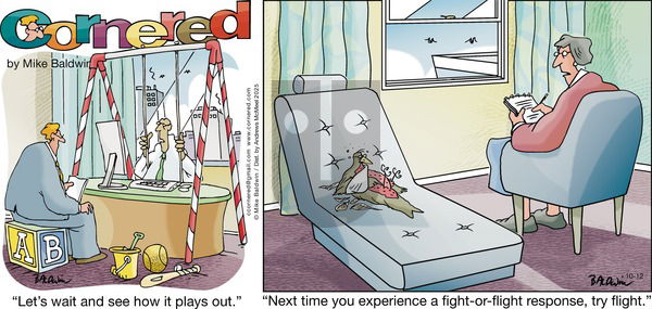 Cornered on Sunday October 12, 2025 Comic Strip