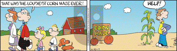 Drabble on Monday October 30, 2017 Comic Strip