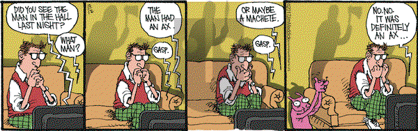 Monty on Thursday October 12, 2017 Comic Strip