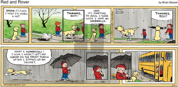 Red and Rover on Sunday March 19, 2017 Comic Strip