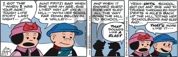 Nancy on Wednesday December 29, 2010 Comic Strip