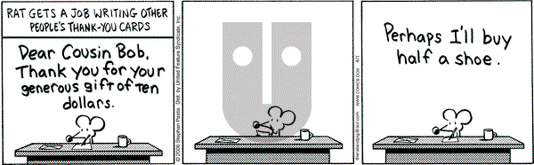 Pearls Before Swine on Saturday April 1, 2006 Comic Strip