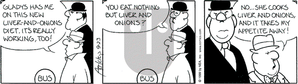 The Born Loser on Thursday September 23, 1999 Comic Strip