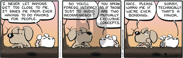 DeFlocked - Wednesday July 22, 2009 Comic Strip