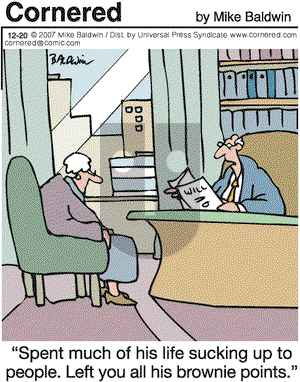 Cornered on Thursday December 20, 2007 Comic Strip