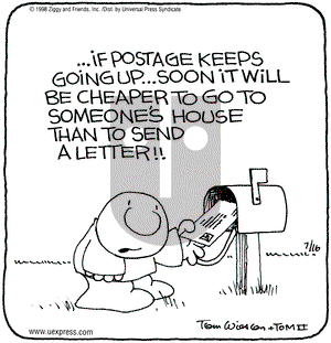 Ziggy on Thursday July 16, 1998 Comic Strip