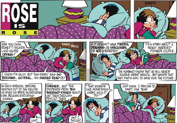 Rose is Rose on Sunday November 6, 2016 Comic Strip