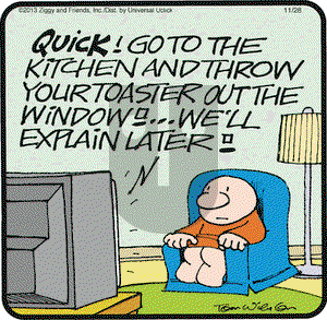 Ziggy on Thursday November 28, 2013 Comic Strip
