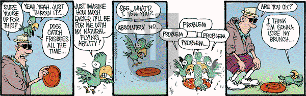 Monty on Wednesday April 5, 2017 Comic Strip