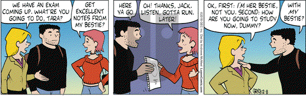 Luann on Saturday December 8, 2018 Comic Strip