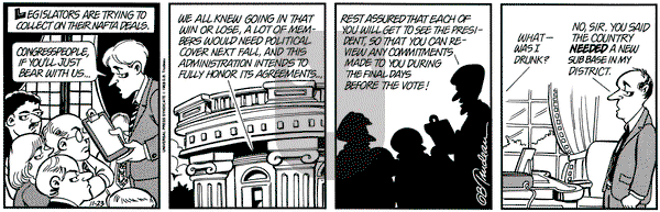 Doonesbury on Tuesday November 23, 1993 Comic Strip