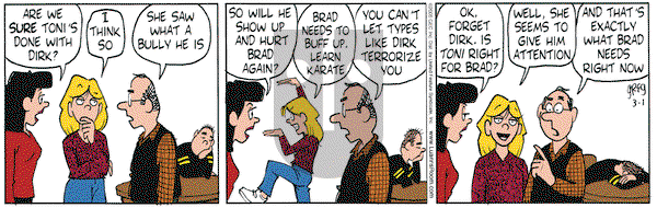 Luann on Tuesday March 1, 2005 Comic Strip