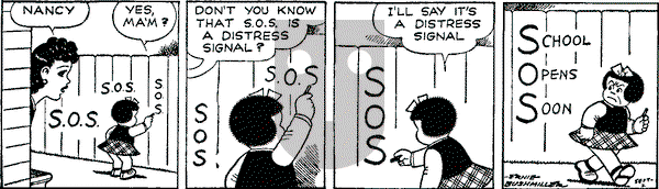 Nancy Classics on Friday September 2, 2016 Comic Strip