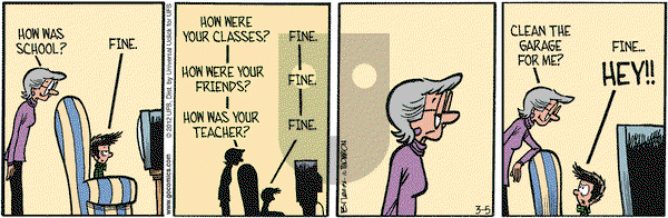 Grand Avenue on Monday March 5, 2012 Comic Strip