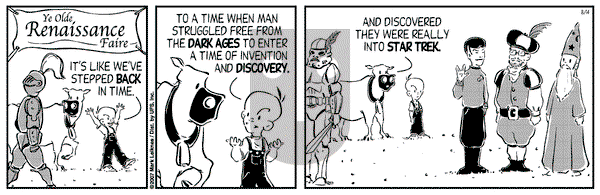 Cow and Boy Classics on Tuesday August 14, 2007 Comic Strip