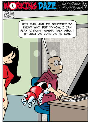 Working Daze on Tuesday October 7, 2025 Comic Strip