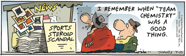 Frank and Ernest on Monday July 10, 2006 Comic Strip
