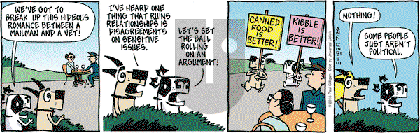 Pooch Cafe on Friday July 29, 2016 Comic Strip