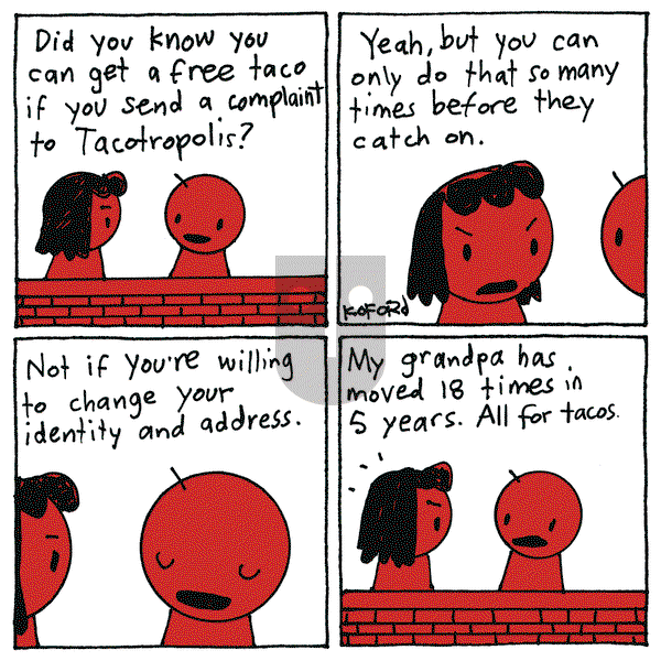 Haircut Practice on Monday September 9, 2024 Comic Strip