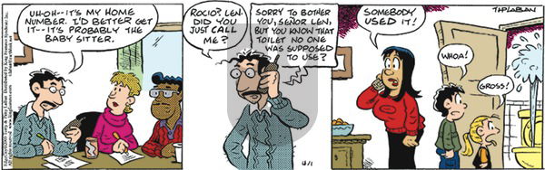 Edge City - Sunday April 1, 2018 Comic Strip