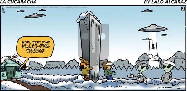 La Cucaracha on Sunday January 17, 2021 Comic Strip