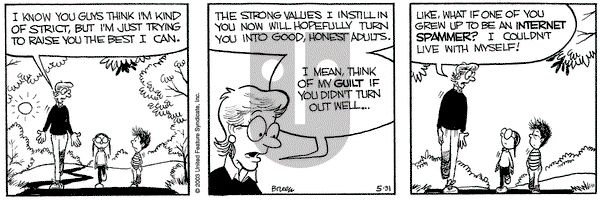 Grand Avenue on Tuesday June 17, 2003 Comic Strip