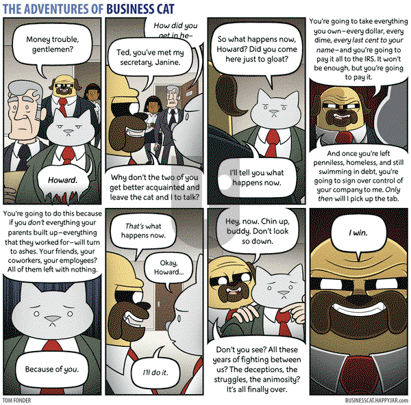 The Adventures of Business Cat on Thursday July 1, 2021 Comic Strip