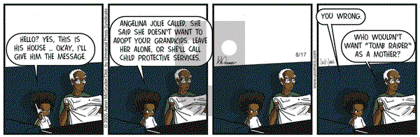 The Boondocks on Monday September 12, 2005 Comic Strip