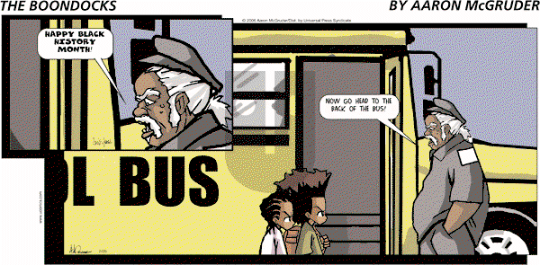 The Boondocks on Sunday September 29, 2013 Comic Strip