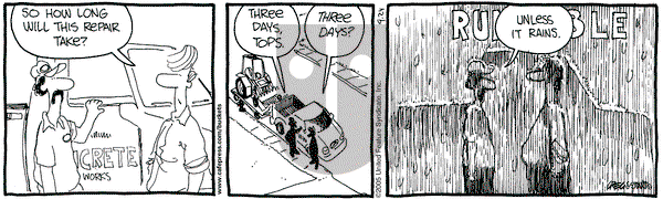 The Buckets on Tuesday October 4, 2005 Comic Strip
