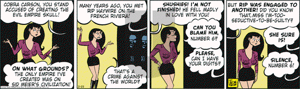Rip Haywire - Thursday February 23, 2012 Comic Strip