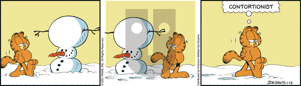 Garfield - Tuesday January 12, 2021 Comic Strip