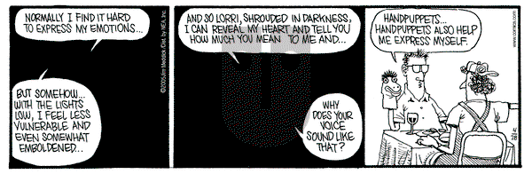 Monty on Thursday April 28, 2005 Comic Strip