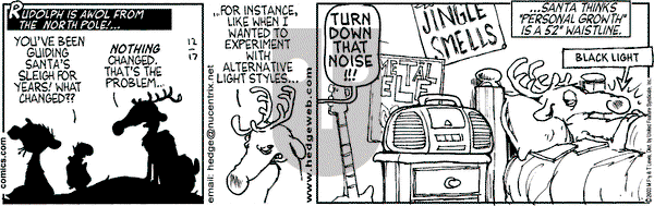 Over the Hedge on Wednesday December 17, 2003 Comic Strip