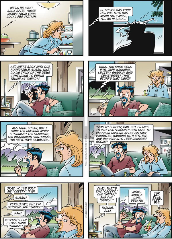 Doonesbury - Sunday September 29, 2024 Comic Strip