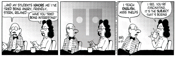 Luann on Wednesday April 22, 1998 Comic Strip