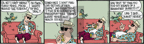 Monty on Friday March 13, 2020 Comic Strip