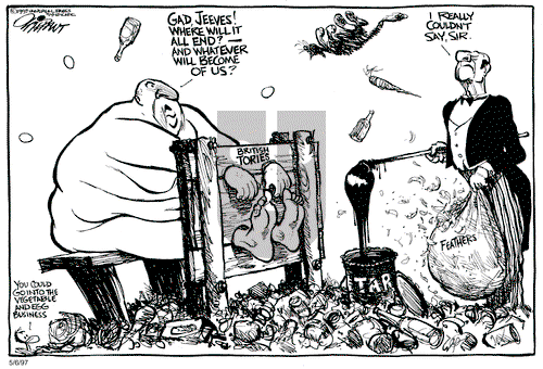 Pat Oliphant on Tuesday May 6, 1997 Comic Strip