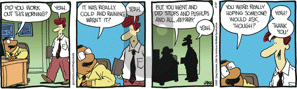 The Buckets on Thursday March 4, 2021 Comic Strip